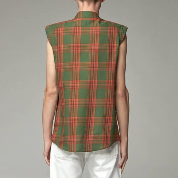 BNWT SS20 DRIES VAN NOTEN CASUL SLEEVELESS SHIRT 46 - Picture 12 of 14